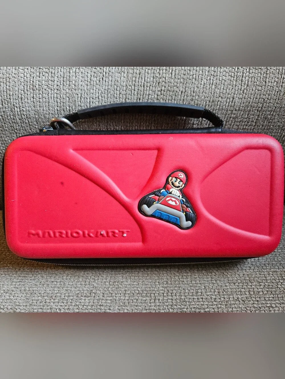 Mario Kart Red Hard Shell Carry Case For Nintendo Handheld Systems